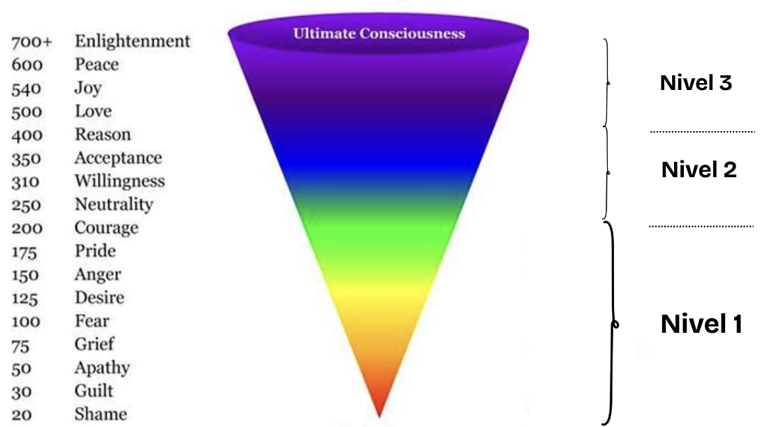 escala conciencia david hawkins